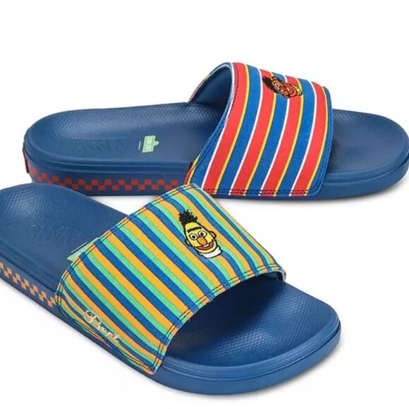 Vans X Sesame Street Bert & Ernie LA Costa Slide Sandal